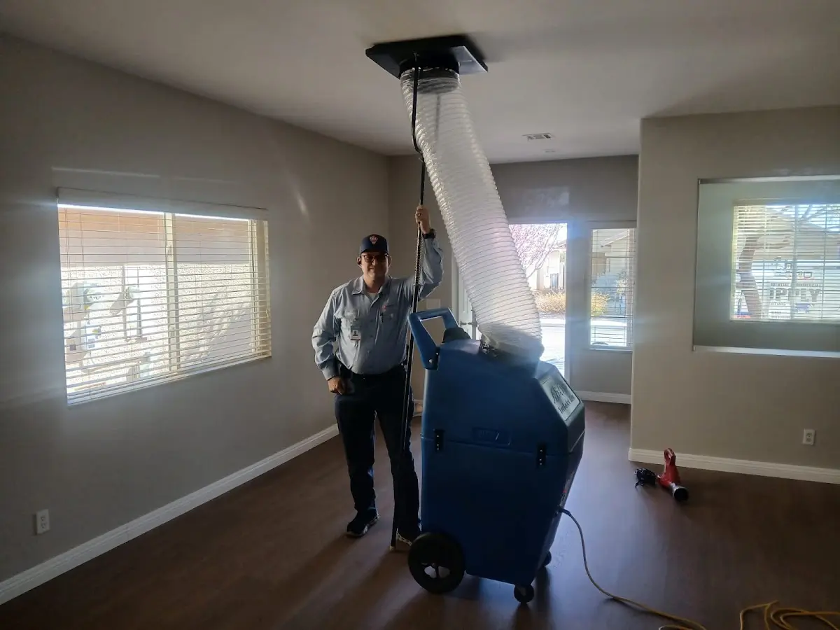 Professional Dryer Vent Cleaning work inside a Keizer home